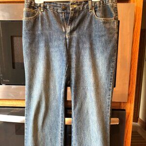Liz Claiborne Boot Cut Distressed Denim Jeans 10P